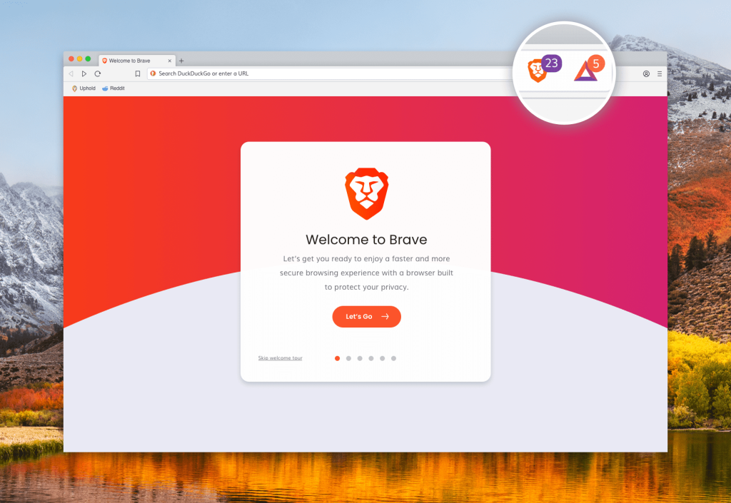 Brave Browser features
